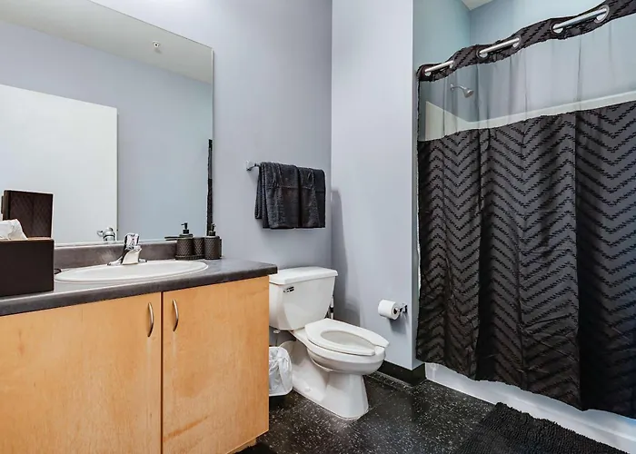Apartment West Loop - Views With In & Out Parking 4 *